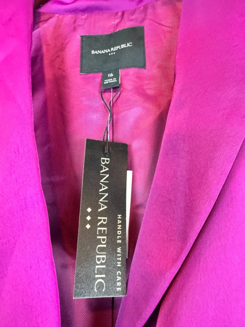 Banana Republic Factory | 2-Piece Sleeveless Blazer & Wide-Leg Pants Set, 16 NWT - Picture 12 of 15